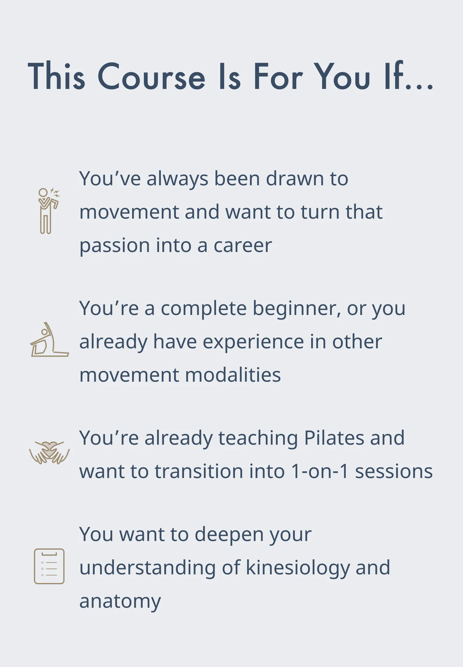 This Course Is For You Ih…